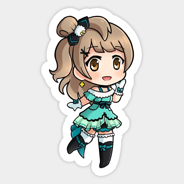 Kotori Minami chibi Sticker by Fracassa8